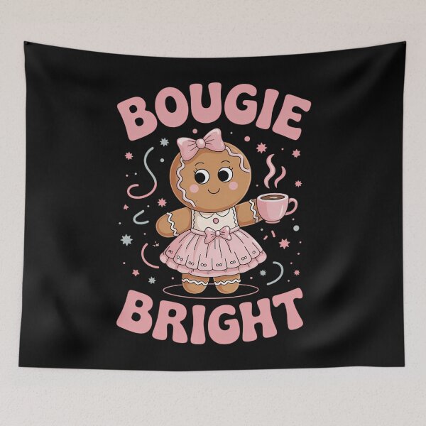 Item preview, Bougie & Bright Funny Christmas Gingerbread Girl designed and sold by Formatage.