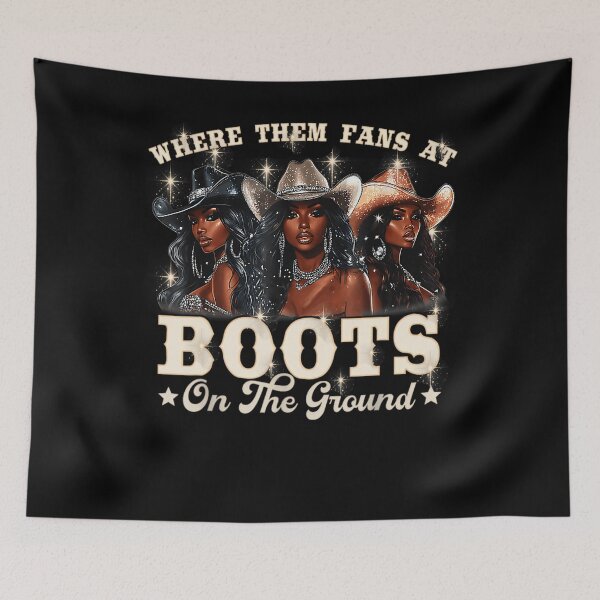 Item preview, Boots On The Ground Black designed and sold by DayShadow.