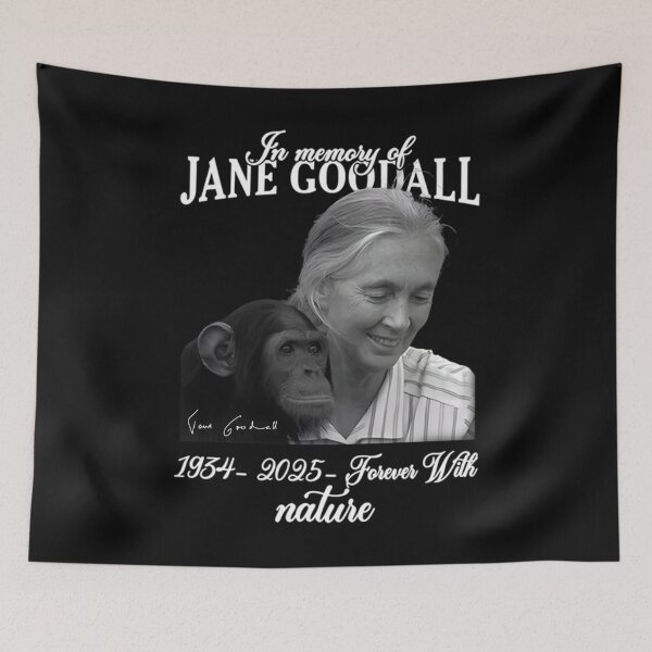 Item preview, Jane Goodall designed and sold by jillianhanna.