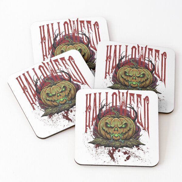 Item preview, Halloweed – Spooky Pumpkin Horror Tee designed and sold by Kavya Art.