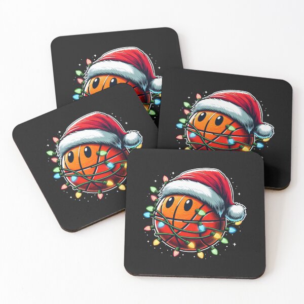 Item preview, Christmas Basketball Xmas Santa Basketball Lover Holiday Hoops Gift designed and sold by KimorahBronzo.