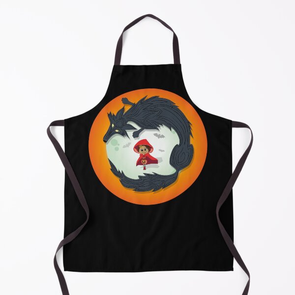 Item preview, Little Red Riding Hood Wolf Moon designed and sold by Vector Woofs.