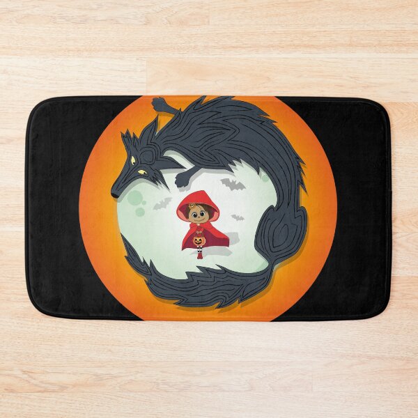 Item preview, Little Red Riding Hood Wolf Moon designed and sold by Vector Woofs.