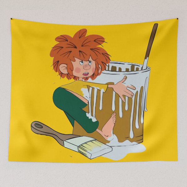 Item preview, Pumuckl is busy painting the house designed and sold by DieViolettHund.