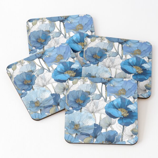 Item preview, Blue Poppies designed and sold by Tina Veenstra.