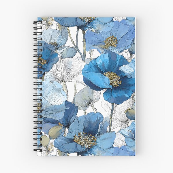 Item preview, Blue Poppies designed and sold by Tina Veenstra.
