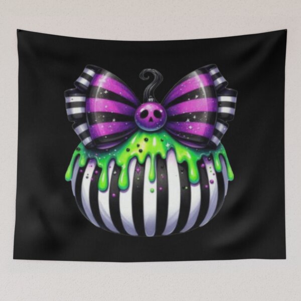 Item preview, Gothic Halloween Mouse with Bow designed and sold by szydelkowanika.