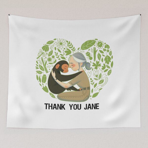 Item preview, Jane Goodall designed and sold by jillianhanna.