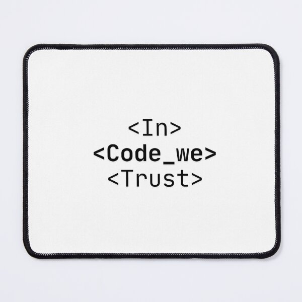 Item preview, In Code We Trust – Programmer & Tech Lover Sticker designed and sold by MGR LABEL.