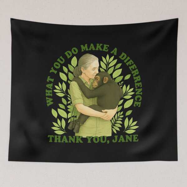 Item preview, Jane Goodall designed and sold by jillianhanna.