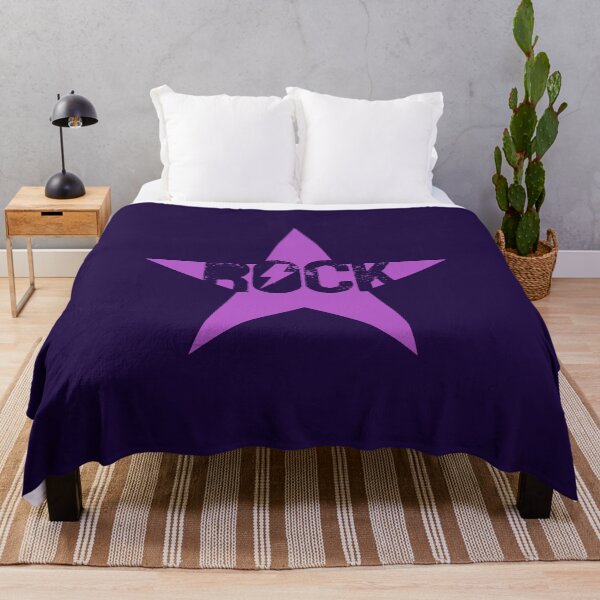 Item preview, Rock star in purple designed and sold by BlackLineWhite.