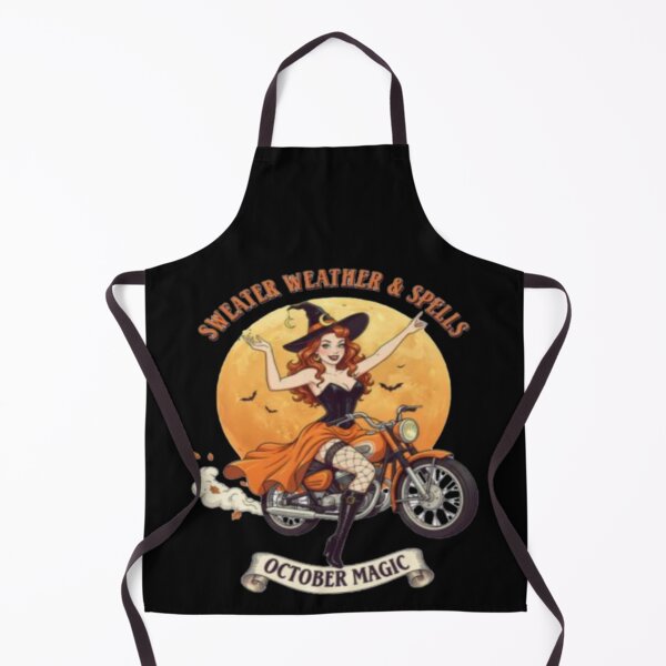 Item preview, witch on a motorcycle designed and sold by szydelkowanika.