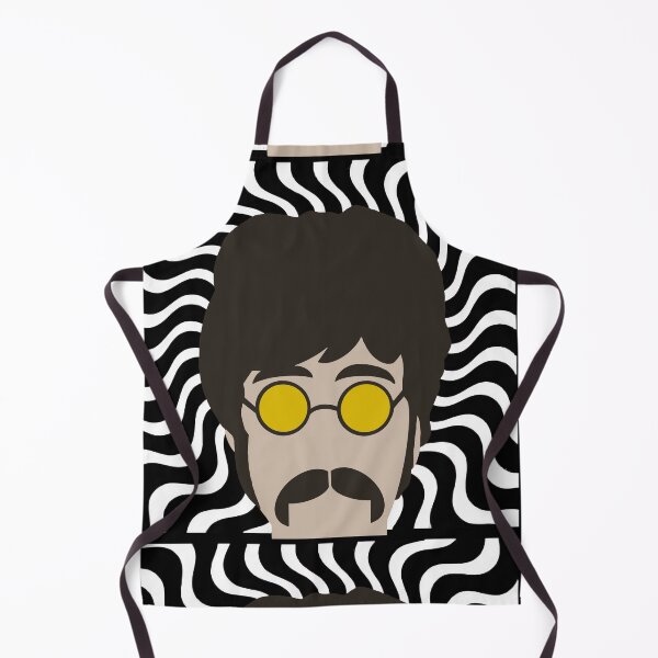 Item preview, Psychedelic John Lennon Pepper moustache rock music hypnosis cartoon designed and sold by Kludoman.