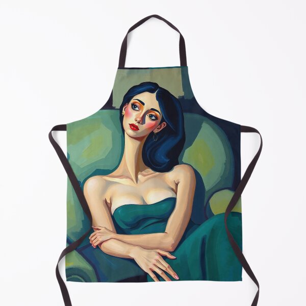 Item preview,  Portrait of a woman sitting on a sofa after Amedeo Modigliani Italian painter and sculptor designed and sold by Vintage Designs +.