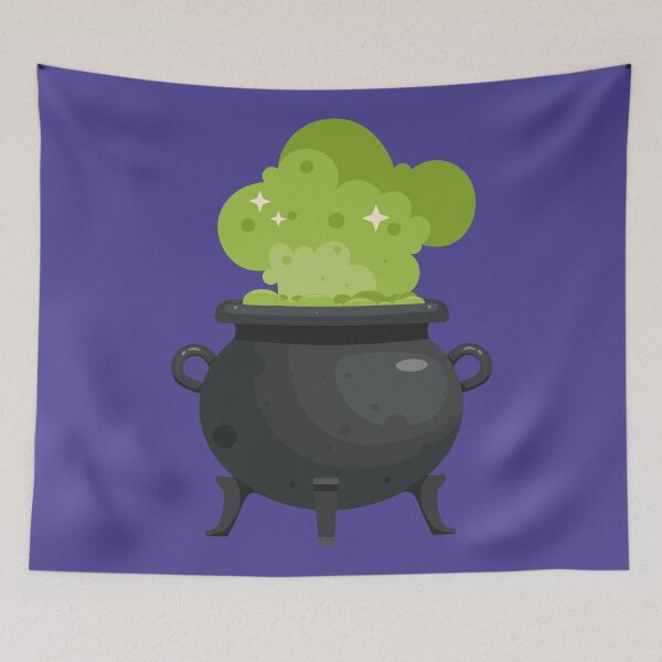 Item preview, Green Cauldron Magical Halloween Witches Brew  designed and sold by Art-of-Rory.