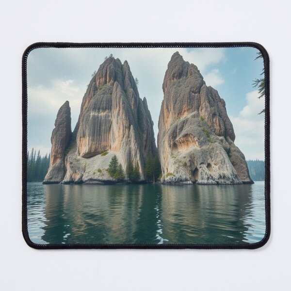 Item preview, “Mirrorstone Lake – Pillars of Serenity designed and sold by NaomiRut.
