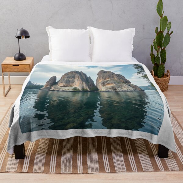 Item preview, “Mirrorstone Lake – Pillars of Serenity designed and sold by NaomiRut.