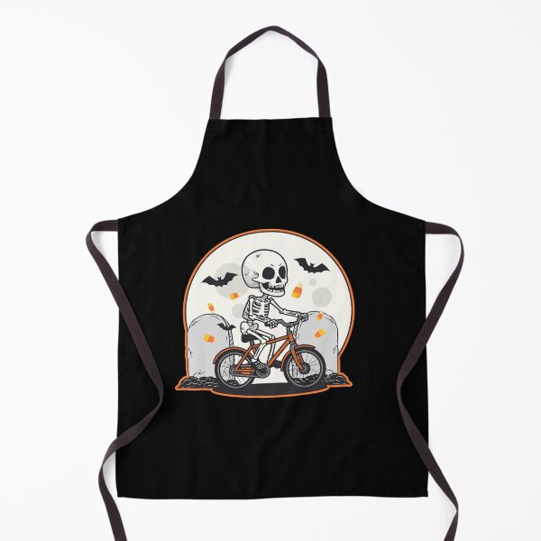 Item preview, Skeleton Riding Bicycle Halloween designed and sold by aussieexplore.
