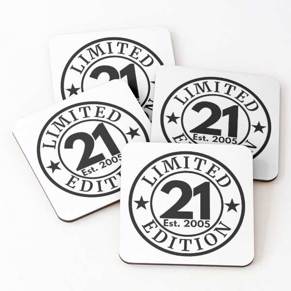 Item preview, Limited 21 Edition 2005 | 21st Birthday Celebration | Vintage Anniversary designed and sold by highflycrafts.