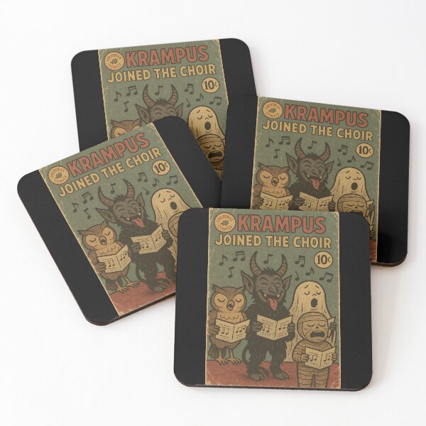 Item preview, Antique Vintage Christmas: Krampus joined the choir designed and sold by bapupa.