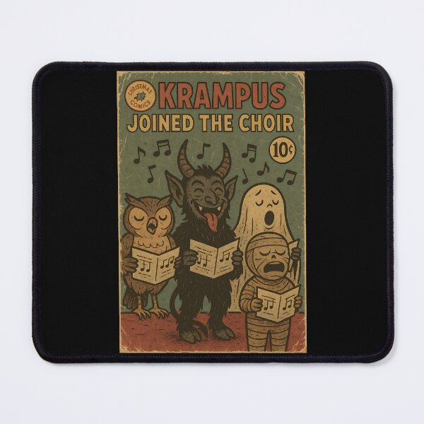 Item preview, Antique Vintage Christmas: Krampus joined the choir designed and sold by bapupa.