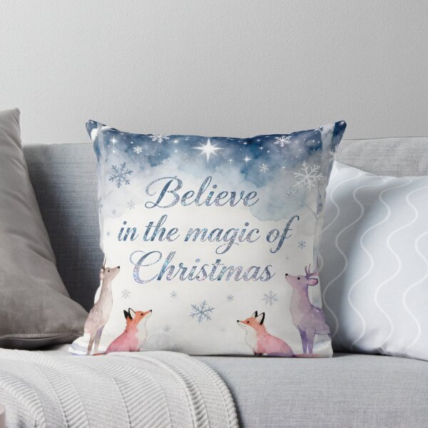 Item preview,  Believe Magic Christmas Dreamy Forest Animals designed and sold by Linnea-Arts.