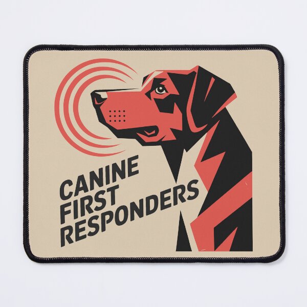 Item preview, Heroic Dog in Vintage Propaganda Style designed and sold by SplashTastic.
