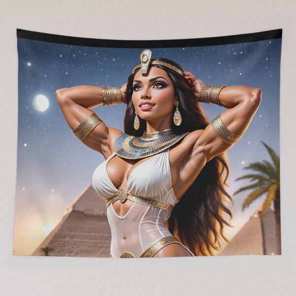 Item preview, Beautiful Ancient Egyptian Priestess sexy studio photography designed and sold by Vintage Designs +.
