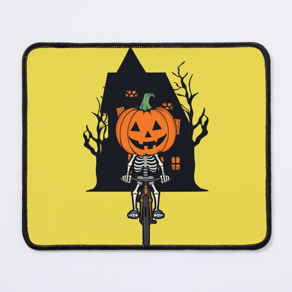 Item preview, Skeleton Riding Bicycle Halloween designed and sold by aussieexplore.