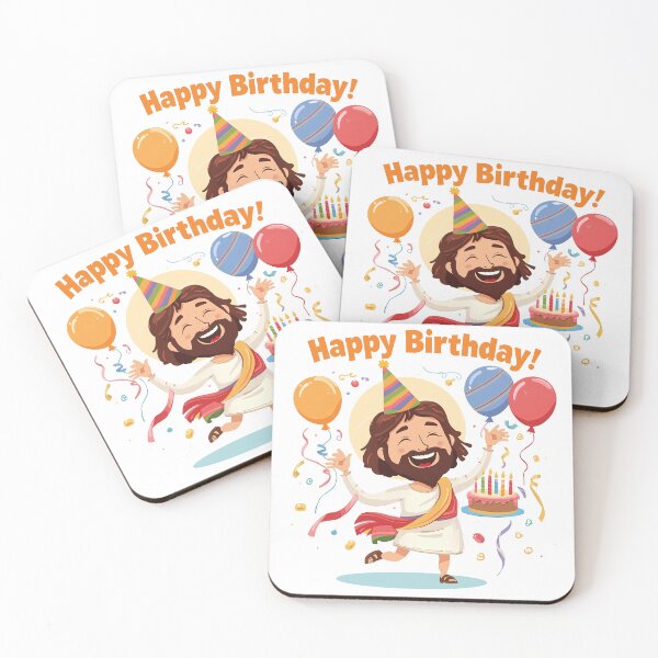 Item preview, Joyful Cartoon Jesus Birthday Celebration designed and sold by Kitty Kat.