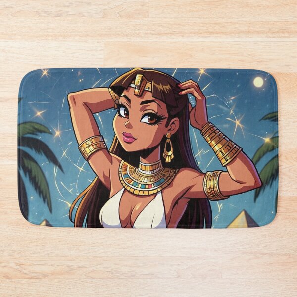 Item preview,  Beautiful Ancient Egyptian Priestess cartoon illustration artwork designed and sold by Vintage Designs +.
