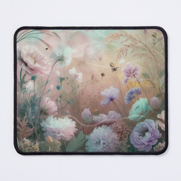 Item preview, Romantic Easter Garden Wall Art – Spring Cottage Flowers with Eggs Canvas designed and sold by jazzyfunky.