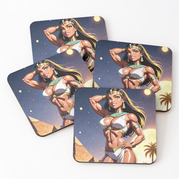 Item preview,  Beautiful Ancient Egyptian Priestess cartoon illustration artwork designed and sold by Vintage Designs +.