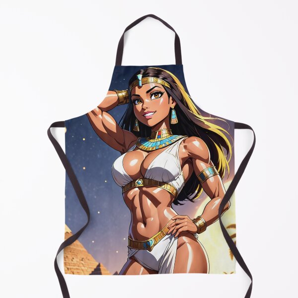 Item preview, Beautiful Ancient Egyptian Priestess cartoon illustration artwork designed and sold by Vintage Designs +.