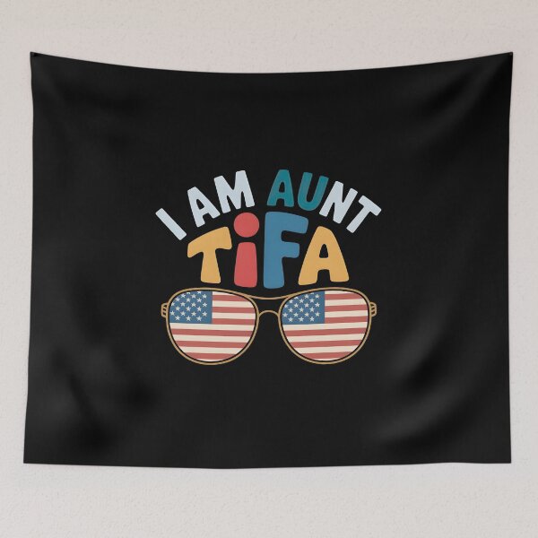Item preview, I Am Aunt Tifa - Perfect gift for proud, freedom-loving Americans with a sense of humor and bold attitude. designed and sold by ZyziowskyArt.