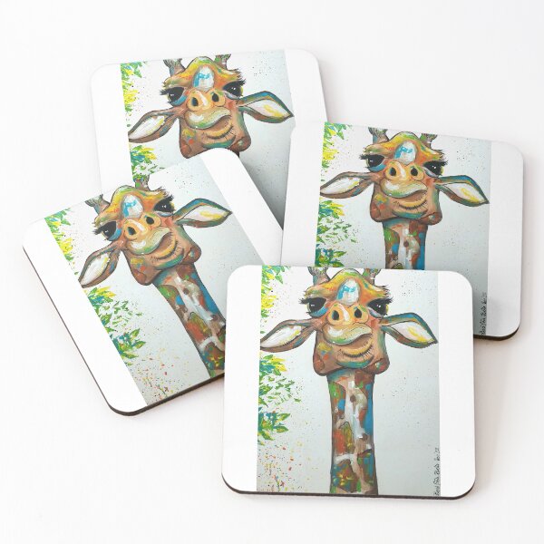 Item preview, The colourful giraffe by Jean De Brito designed and sold by Smileyt-shirt.