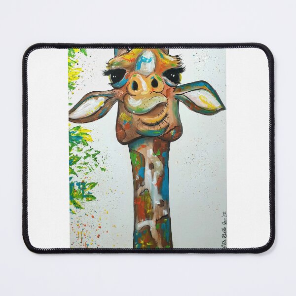 Item preview, The colourful giraffe by Jean De Brito designed and sold by Smileyt-shirt.