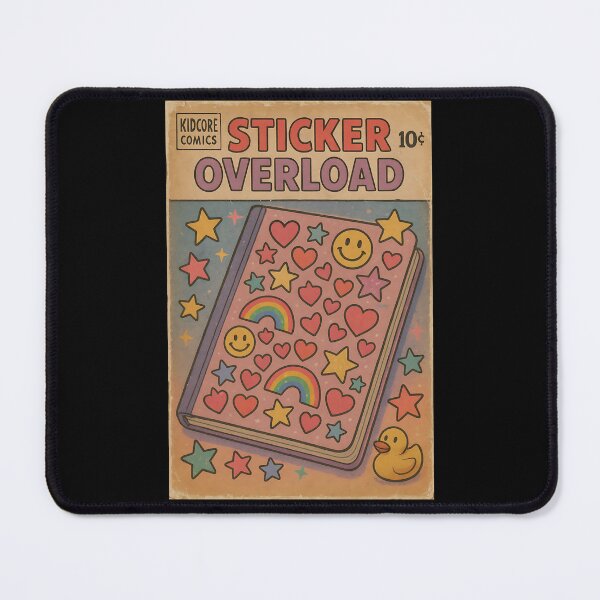 Item preview, Happy Colorful Kidcore: Sticker Overload designed and sold by bapupa.