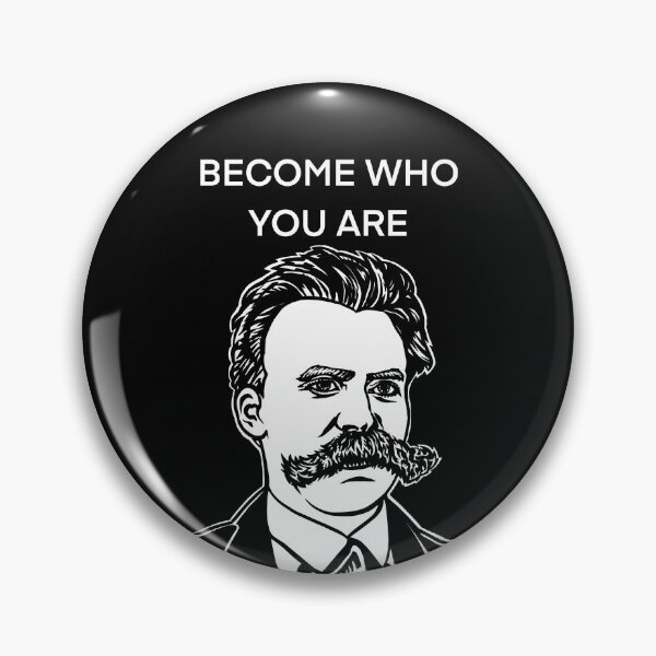 Item preview, FRIEDRICH NIETZSCHE quote .1 - ink portrait designed and sold by lautir.