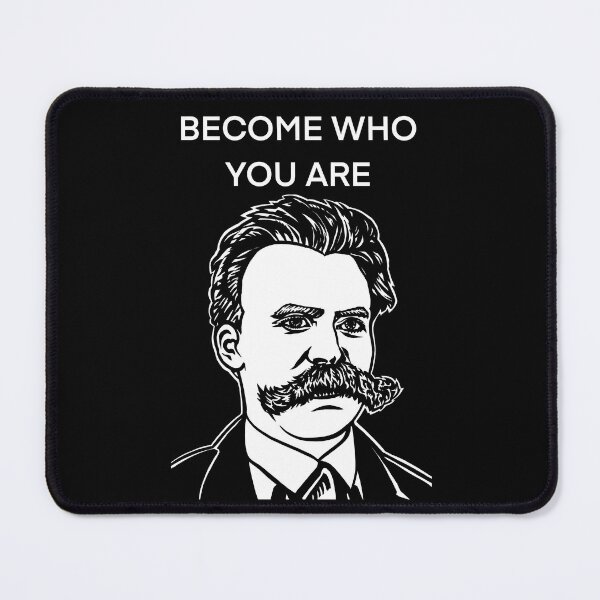 Item preview, FRIEDRICH NIETZSCHE quote .1 - ink portrait designed and sold by lautir.