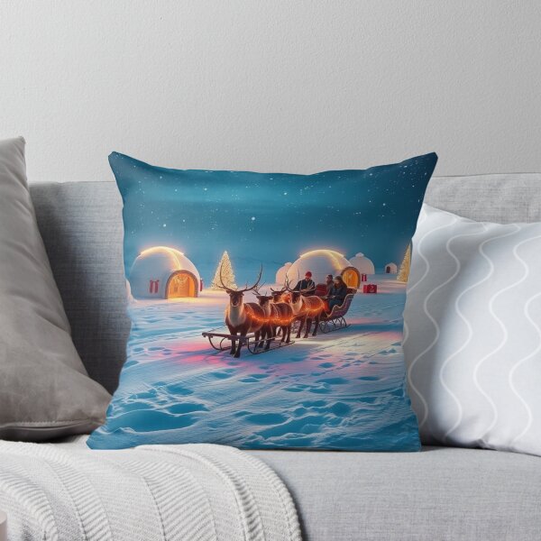 Item preview, Northlight Caravan – Through the Snowbound Village” designed and sold by NaomiRut.
