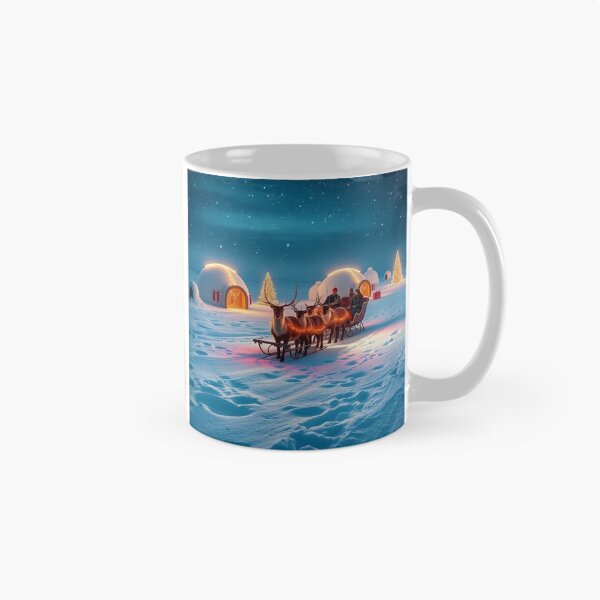 Item preview, Northlight Caravan – Through the Snowbound Village” designed and sold by NaomiRut.