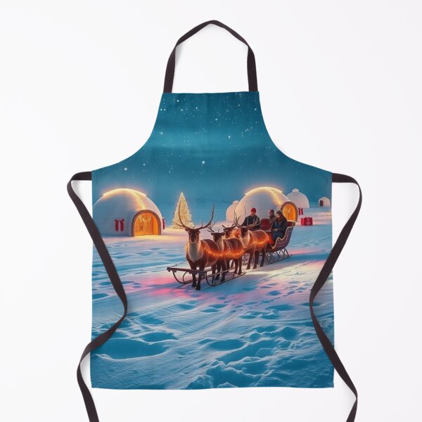 Item preview, Northlight Caravan – Through the Snowbound Village” designed and sold by NaomiRut.