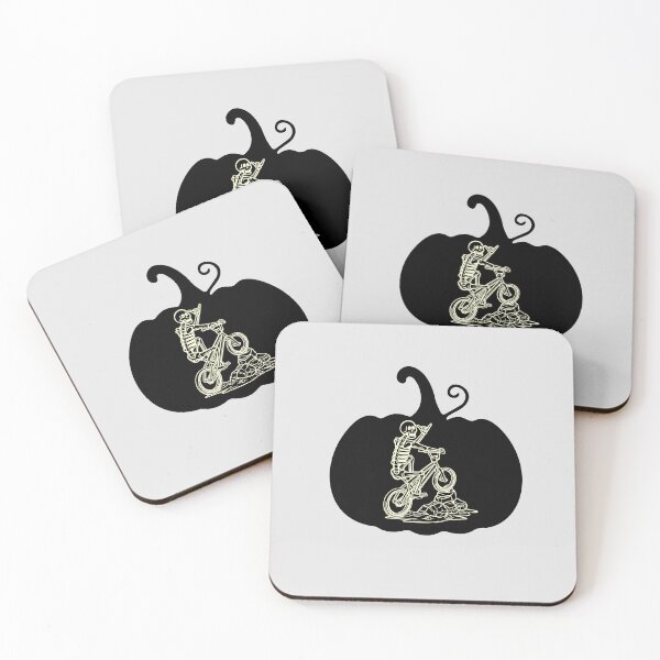 Item preview, Skeleton Riding Bicycle Halloween designed and sold by aussieexplore.