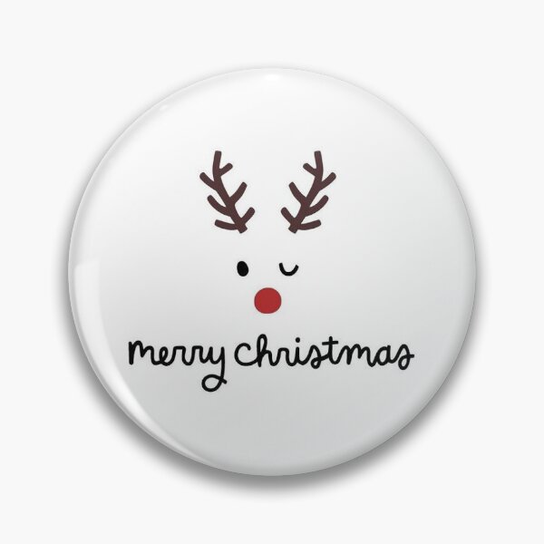 Item preview, Merry Christmas – Cute Minimal Reindeer Holiday Design designed and sold by AngelVibess.