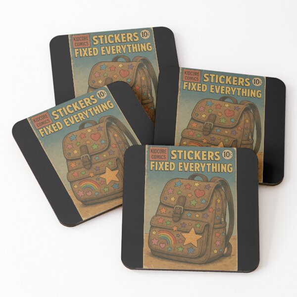 Item preview, Vibrant Kidcore Aesthetic: Stickers Fixed Everything designed and sold by bapupa.