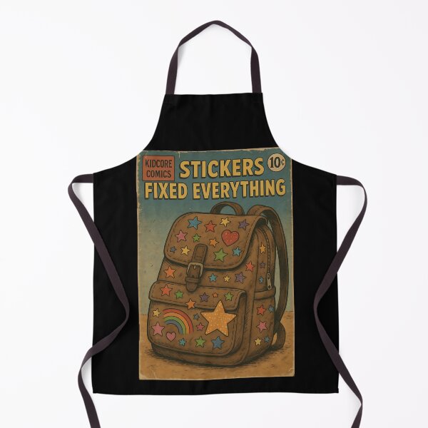 Item preview, Vibrant Kidcore Aesthetic: Stickers Fixed Everything designed and sold by bapupa.