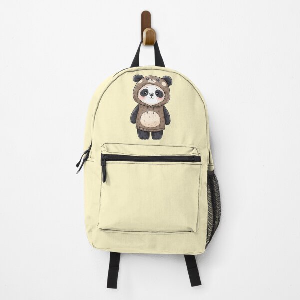 Item preview, Kawaii Panda in Bear Hoodie | Cute Chibi Panda Animal Costume Art designed and sold by Moon's Arts.