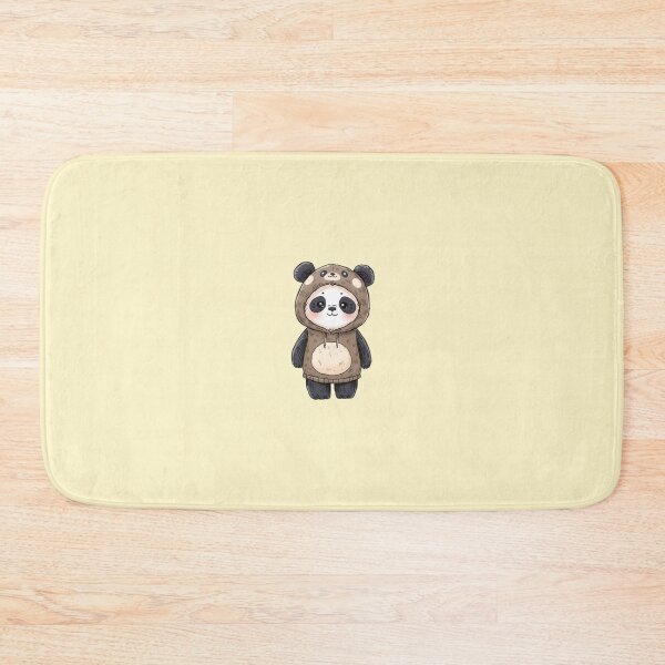 Item preview, Kawaii Panda in Bear Hoodie | Cute Chibi Panda Animal Costume Art designed and sold by Moon's Arts.