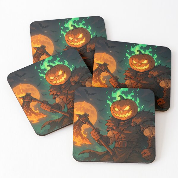 Item preview, Pumpkin-Head Viking Berserker designed and sold by NorseDrip.